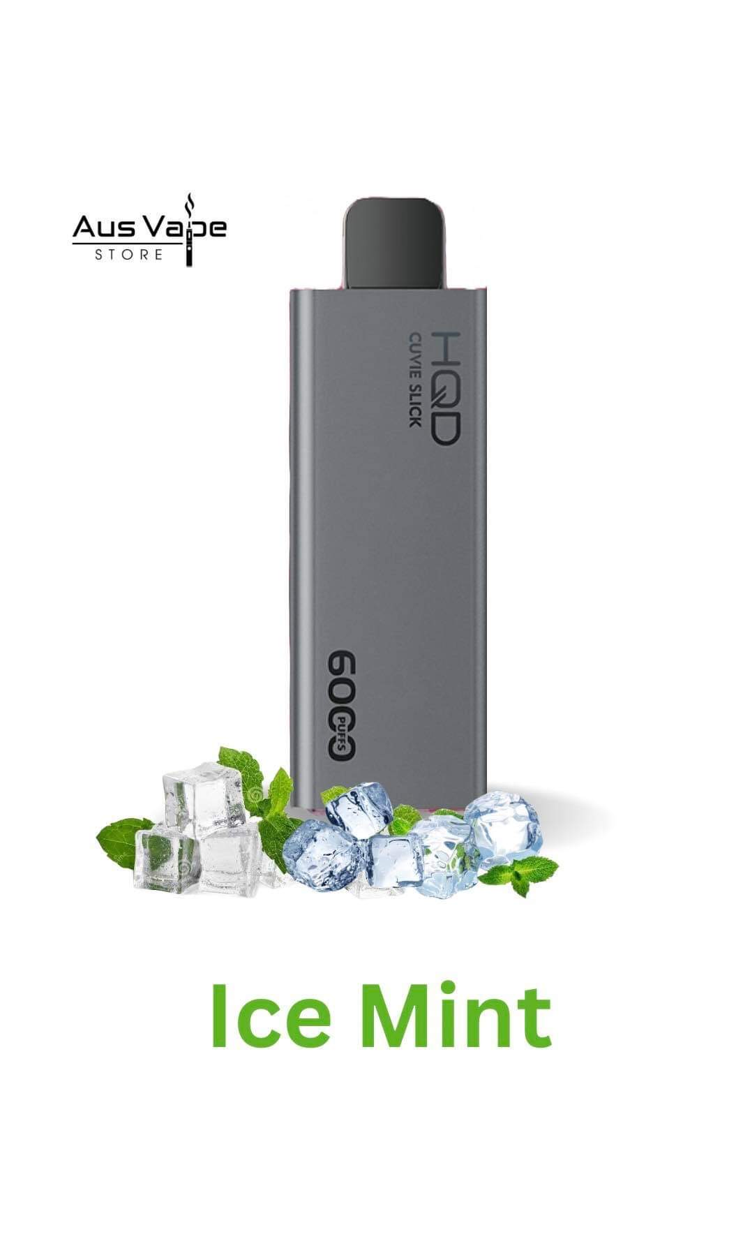 HQD CUVIE SLICK – ICE MINT – 6000 PUFFS