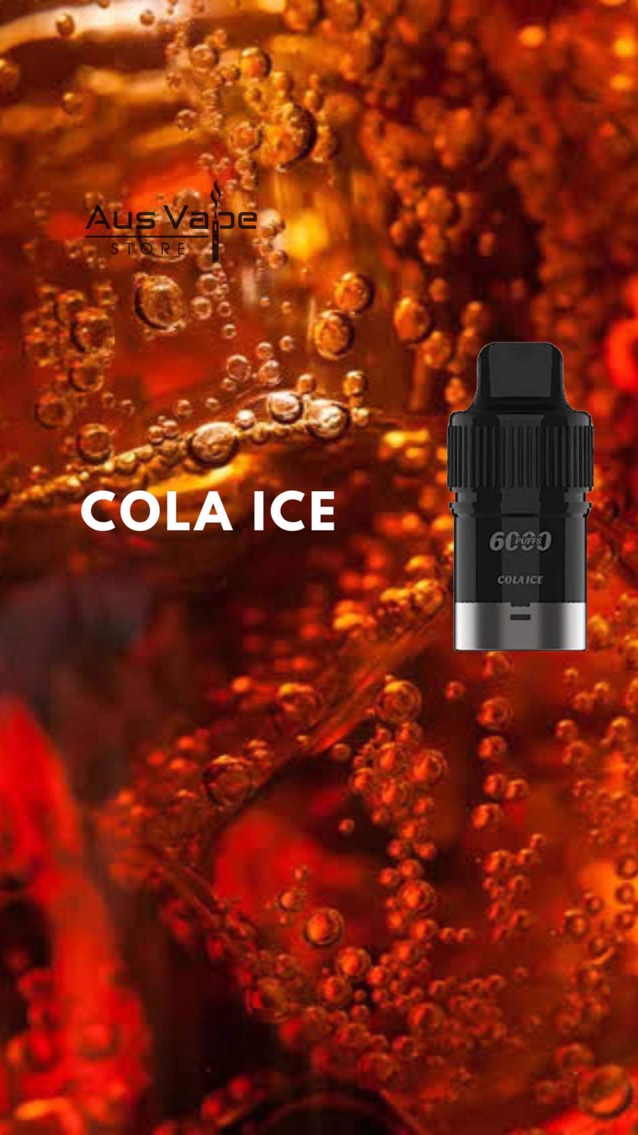 IGET BAR PLUS POD ONLY – COLA ICE – 6000 PUFFS