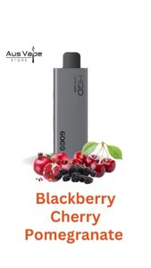 HQD CUVIE SLICK – BLACKBERRY CHERRY POMEGRANATE – 6000 PUFFS