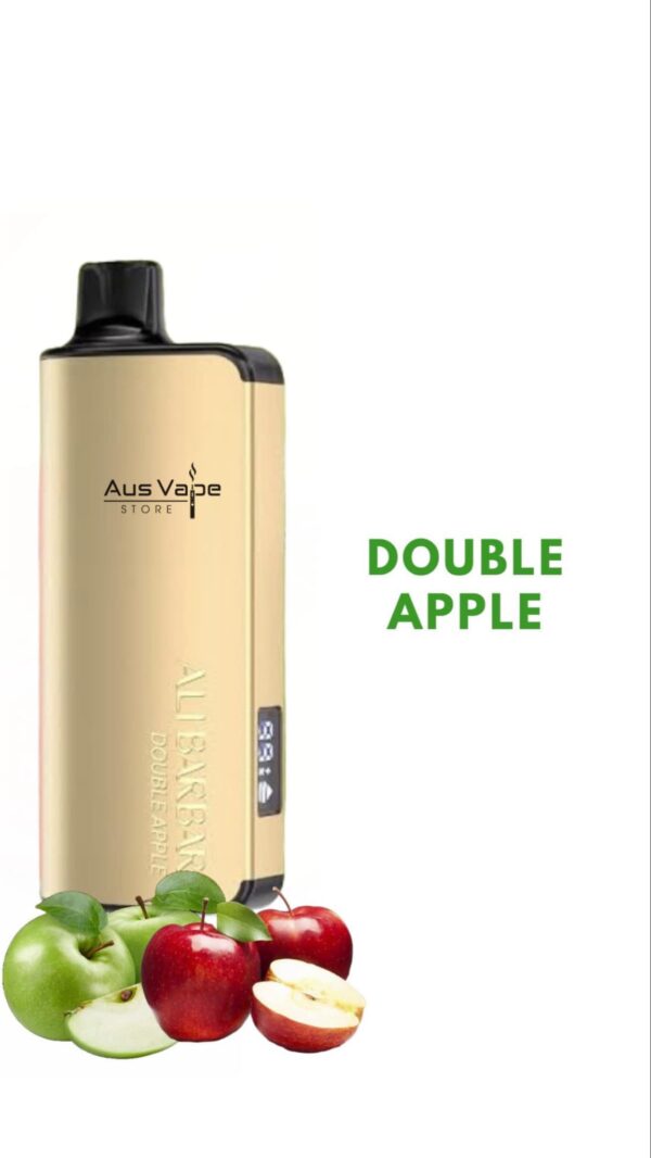 ALIBARBAR INGOT – DOUBLE APPLE – 9000 PUFFS