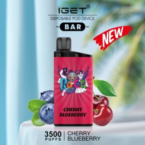 IGET BAR – CHERRY BLUEBERRY – 3500 PUFFS