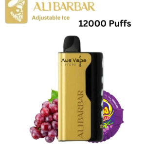 ALIBARBAR ICE ADJUST – HUBBA BUBBA GRAPE – 12000 PUFFS