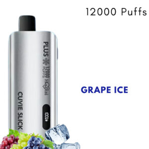 HQD CUVIE SLICK HABIBI – GRAPE ICE – 12000 PUFFS